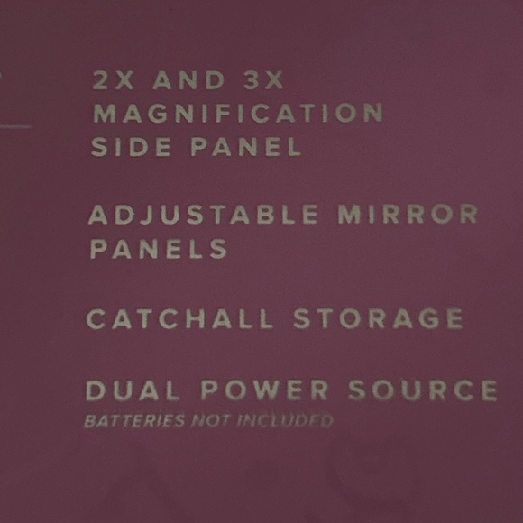 π Impressions Vanity Hello Kitty π Black Trifold Compact Makeup Mirror Set π - Picture 5 of 11